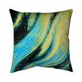 Fondo 26 x 26 in. Wavy Magical Liquid-Double Sided Print Indoor Pillow FO2772720